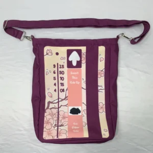 Tin Tin Sakura BART Ticket Tote