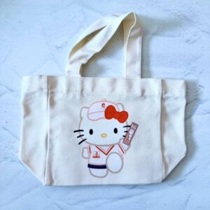 Hk with Muni Transfer Canvas Mini Tote