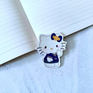 Kitty GS Warriors Die Cut Sticker
