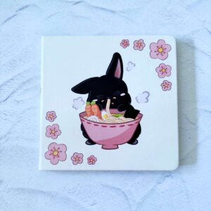 Tin Tin and Her Giant Bowl of Ramen Dotted Journal