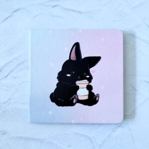 Tin Tin Needs Caffeine Dotted Journal