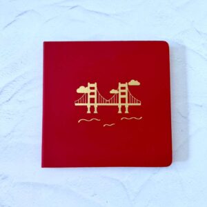 Red and Gold GGB Dotted Journal