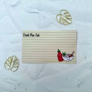 Don’t Pho Get Note Cards Set of 50