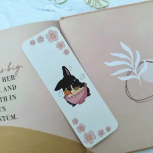 Tin Tin and Her Giant Bowl of Ramen Paper Bookmark