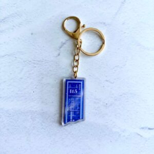 Celestial Muni Transfer Epoxy Keychain 