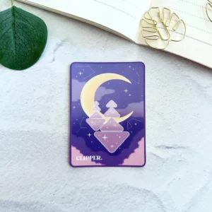 Celestial Clipper Card Sticker