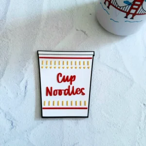 Cup Noodles Silicone Coaster Set of 4