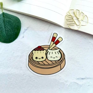Dim Sum Shumai & Ha Gao Die Cut Sticker