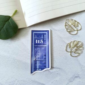 Celestial Muni Transfer Die Cut Sticker