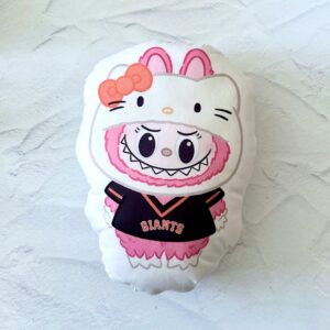 Bubu Kitty San Francisco Giants Mini Pillow