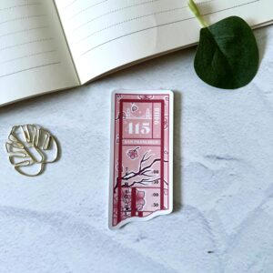 Sakura Muni Transfer Die Cut Sticker