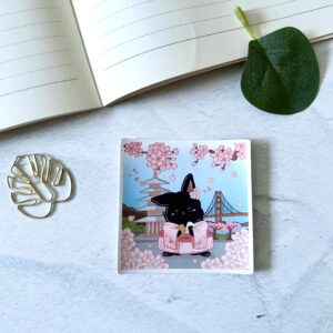 J-Town Tin Tin Die Cute Sticker