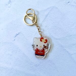 SF 49ers Kitty Epoxy Keychain
