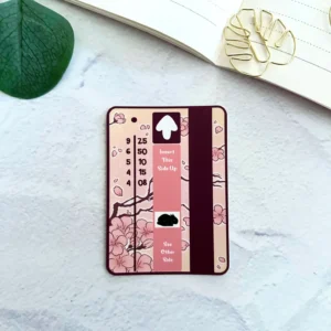 Sakura BART Ticket Sticker