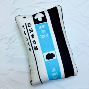 Tin Tin BART Ticket Mini Pillow