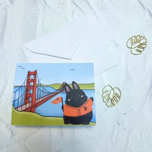 Tin Tin San Francisco Greeting Card